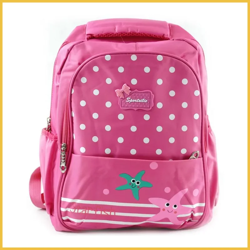 Rózsaszín női hátizsák